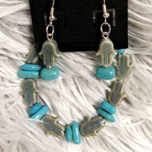 Bracelet and earrings bundle